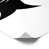 Dragon Styled Letter A, Dragon Alphabet, Monogram ポスター (角)