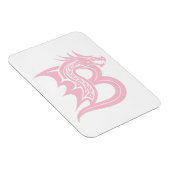 Dragon Styled Letter B, Dragon Alphabet, Monogram マグネット (右側)