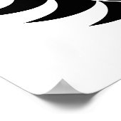 Dragon Styled Letter C, Dragon Alphabet, Monogram ポスター (角)