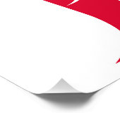 Dragon Styled Letter F, Dragon Alphabet, Monogram フォトプリント (角)