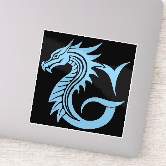 Dragon Styled Letter G, Dragon Alphabet, Monogram シール (詳細)