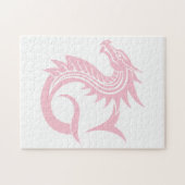 Dragon Styled Letter G, Dragon Alphabet, Monogram ジグソーパズル (横)