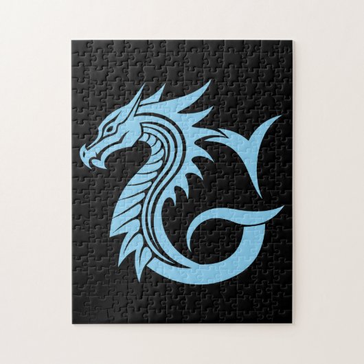Dragon Styled Letter G, Dragon Alphabet, Monogram ジグソーパズル (縦)