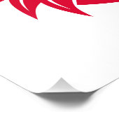 Dragon Styled Letter G, Dragon Alphabet, Monogram フォトプリント (角)