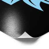 Dragon Styled Letter G, Dragon Alphabet, Monogram フォトプリント (角)