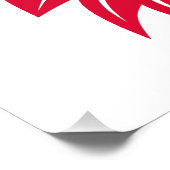 Dragon Styled Letter G, Dragon Alphabet, Monogram フォトプリント (角)