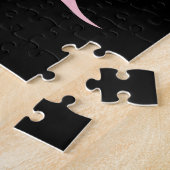 Dragon Styled Letter H, Dragon Alphabet, Monogram ジグソーパズル (側面)