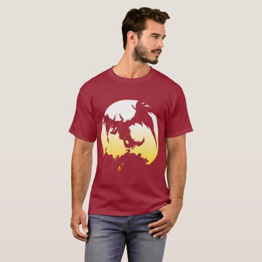 Dragon Sun 2 Tシャツ (正面フル)
