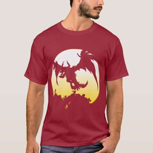 Dragon Sun 2 Tシャツ (正面)