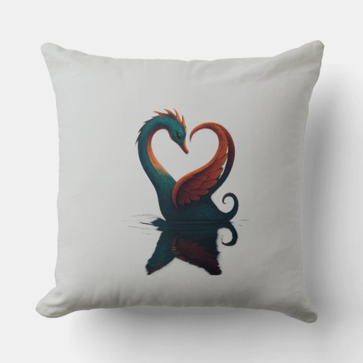 Dragon Swan of Love クッション (正面)