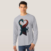 Dragon Swan of Love Tシャツ (正面フル)