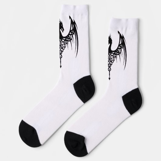 dragon symbol socks ソックス (左)
