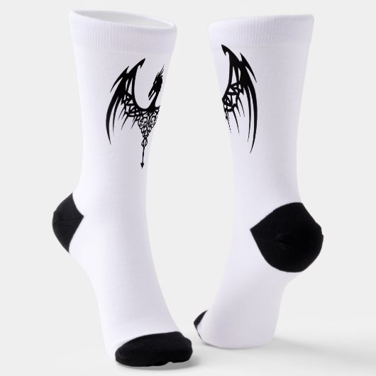 dragon symbol socks ソックス (傾斜あり)