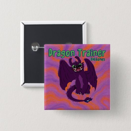 Dragon Trainer Button 缶バッジ (正面&裏面)