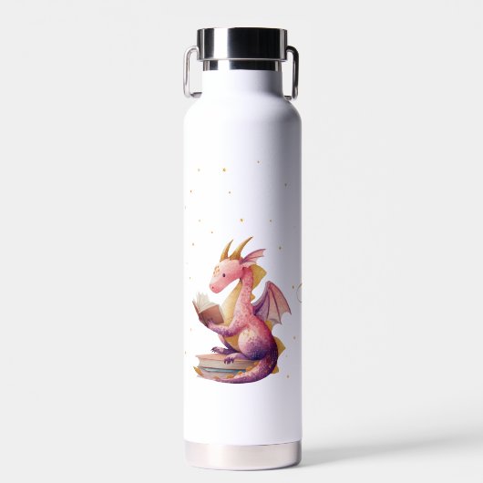 Dragon & Tree Water Bottle (Personalized) ウォーターボトル (正面)