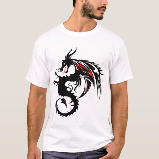dragon tribal 3033_m tシャツ (正面)