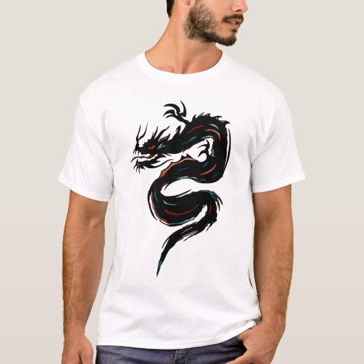 dragon tribal 504_S Tシャツ (正面)