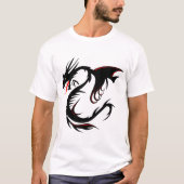 dragon_tribal_tatouage_forme_2004_ooooo_y tシャツ (正面)