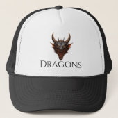 Dragon trucker hat キャップ (正面)