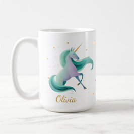 Dragon & Unicorn Reading Mug – Book Lover Gift  コーヒーマグカップ