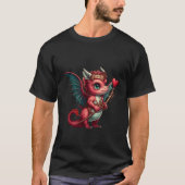 Dragon Valentine's Day Dragons Dragon Dragon 14 Tシャツ (正面)
