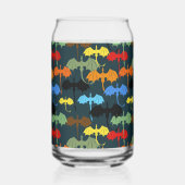  Dragon Wing Blue Flight Fantasy ガラス缶 (左)