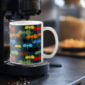  Dragon Wing Blue Flight Fantasy コーヒーマグカップ