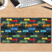  Dragon Wing Blue Flight Fantasy デスクマット