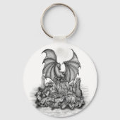 Dragon with Zombie キーホルダー (裏面)