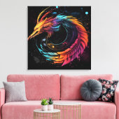 Dragon world  キャンバスプリント (インサイチュ (リビング))