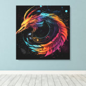 Dragon world  キャンバスプリント (インサイチュ (ウッドフロア))