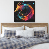 Dragon world  キャンバスプリント (インサイチュ (寝室))