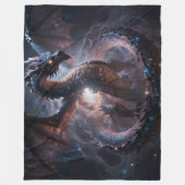 Dragon World – The Realm of Fire and Magic フリースブランケット (正面)