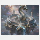 Dragon World – The Realm of Fire and Magic´2 フリースブランケット (正面(横))