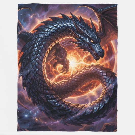 Dragon World – The Realm of Fire and Magic´3 フリースブランケット (正面)