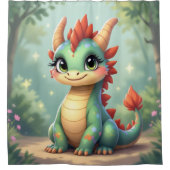 Dragon World – The Realm of Fire and Magic´5 シャワーカーテン (正面)