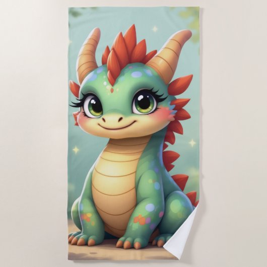 Dragon World – The Realm of Fire and Magic´5 ビーチタオル (正面)