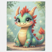 Dragon World – The Realm of Fire and Magic´5 フリースブランケット (正面)