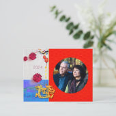 Dragon Year 中国の 2024フォトファミリーHHPCの追加 シーズンポストカード (スタンド正面)