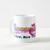 dragonboatのフェスティバルのマグ コーヒーマグカップ (正面左)