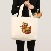 Dragonboat ラージトートバッグ (正面(商品))