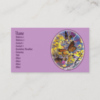 dragoncat蝶ファンタジープロファイルカード 名刺