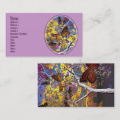 dragoncat蝶ファンタジープロファイルカード 名刺 (正面/裏面)