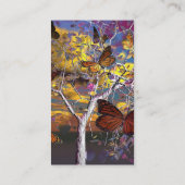 dragoncat蝶ファンタジープロファイルカード 名刺 (裏面)