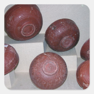 Dragondorffのコップ、紀元前のc.150 (陶器) スクエアシール