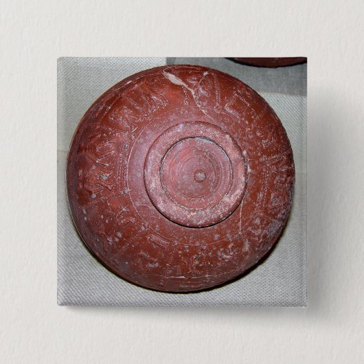 Dragondorffのコップ、紀元前のc.150 (陶器) 缶バッジ (正面)