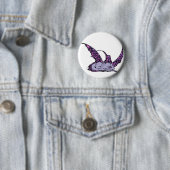 Dragonette睡眠の(紫色の)ボタン 缶バッジ (インサイチュ)