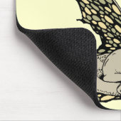 Dragonette睡眠の(黄色い)マウスパッド マウスパッド (コーナー)