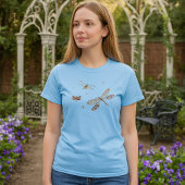 Dragonflies 18th century art tシャツ
