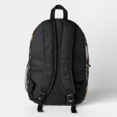 Dragonflies Backpack プリントバックパック (裏面)